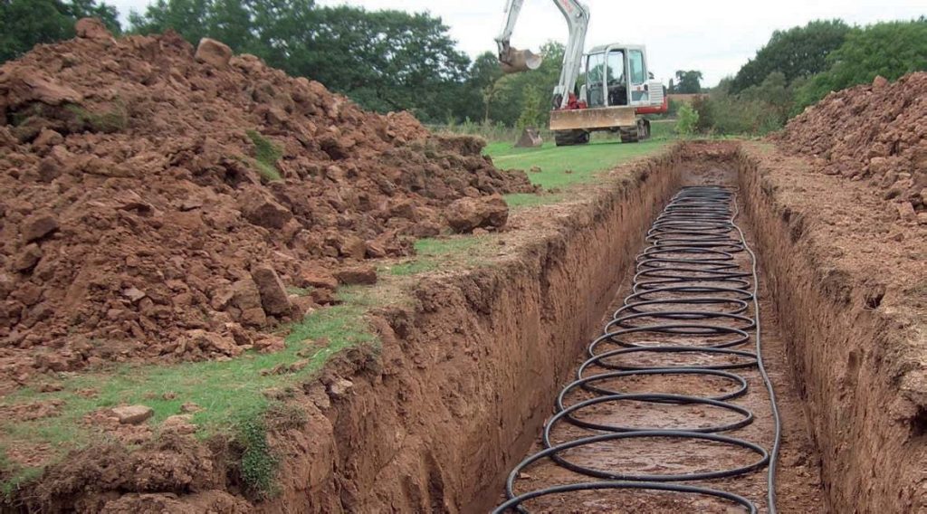 Ground source heat pump system